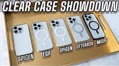 Ultimate Clear Case Showdown: Best iPhone 15 Pro Case Found!