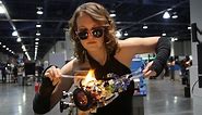 Glass Blowing at CHAMPS Trade Show