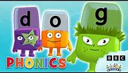 Phonics - Simple Spelling | Learn to Read | Alphablocks