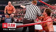 FULL MATCH — "Stone Cold" Steve Austin vs. Kurt Angle: Raw, Jan. 28, 2002