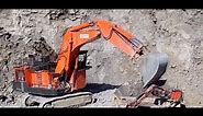 Amazing Hitachi EX1900-6 excavator gets the job done