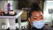 I Got 54 Inches Of Two-Toned Box Braids | Hair Me Out | Refinery29