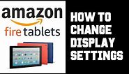 Amazon Fire Tablet How To Change Wallpaper - Fire HD Tablet Change Brightness Settings