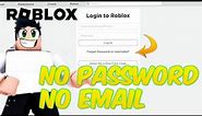 How To Reset Your Roblox Password Without Email (2023) - Get Your Roblox Account Back (Working)