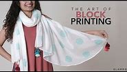 DIY: Block Printing At Home | Fabric Printing Technique