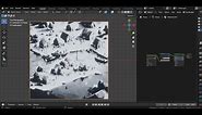 Simple trick to convert an Image into a grayscale Image | Blender #grayscale #3dblender