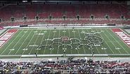 The Ohio State University Marching Band performs at Buckeye Invitational
