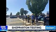 BREAKING: Hundreds line up to get tested in Shepparton