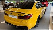 BMW M5 Competition 2022- Speed yellow paint!