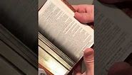 KJV Mini Pocket Bible - Tan LuxLeather