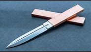 Knife Making - Copper Sheath Dagger