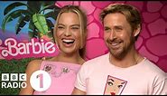"What's a meme?" Margot Robbie and Ryan Gosling on Barbie, 'double waving' and dressing as a hamster