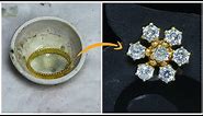 Turning Gold Ring into Gold Earrings Design | 24K Gold Jewellery Making - Gold Smith Jack