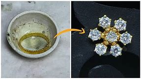 Turning Gold Ring into Gold Earrings Design | 24K Gold Jewellery Making - Gold Smith Jack