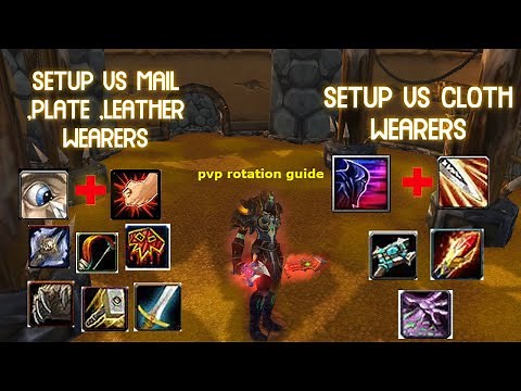 CLASSIC WRATH- Sub Rogue PvP Rotation Guide easy step by step explanation