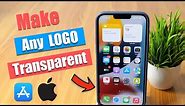 How to Remove Logo Background and Make Logo Transparent on iPhone for FREE?