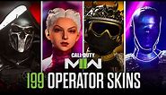 All MW2 Operator Skins from Season 5 to launch (Modern warfare 2 & Warzone 2)