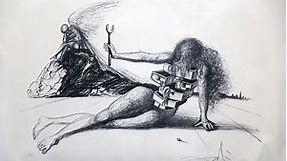 1965 Salvador Dali "Drawers of Memory" Lithograph