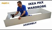 IKEA PAX WARDROBE / 35cm frame assembly