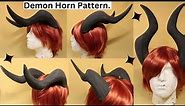 HOW TO MAKE YOUR OUR COSPLAY DEMON HORN