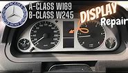 Repaired display Mercedes A class W169 , B class W245 cluster screen , Bildschirm repariert , 4K