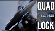 Best Motorcycle Phone Mount in 2018 [Quad Lock 1" Ball Adapter]