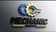 Mechanical Engineering Logo Design in Adobe Illustrator
