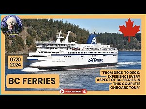 [4K]"Unveiling BC Ferries Terminal: Secrets Behind The Largest Ferry System in North America!