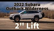 Lifted 2022 Subaru Outback Wilderness