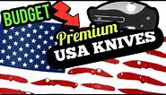 10 USA MADE FOLDING POCKET KNIVES