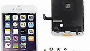 passionTR Screen Replacement fits iPhone 7 Plus 5.5 inch LCD Screen Display digitizer Assembly Full Complete Front Glass 3D Touch Screen (White)