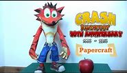 Crash Bandicoot Special 20th Anniversary Papercraft!