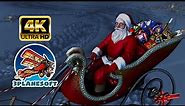 SANTA CLAUS 4K 60 FPS: 1 Hour of Christmas Video Screensaver