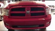 Painting Chrome Grille Ram 1500