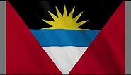 Flag of Antigua and Barbuda + National Anthem