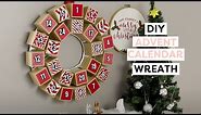 DIY Advent Calendar Wreath | How to Make a Wreath