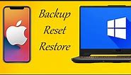 How to Factory Reset Your iPhone Without Losing Any Data | Backup Your iPhone To Windows PC for Free