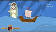 Jesus Walks on Water I Stories of JesusI Animated Children's Bible Stories| Holy Tales Bible Stories