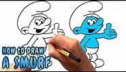 How to Draw a Smurf (NARRATED)