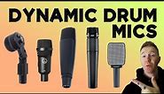 Drum Mics Sound Test - Shure SM57 vs EV ND44 vs Sennheiser MD421 vs e609 vs AKG P4