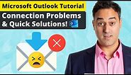 How to Fix Microsoft Outlook Error Connection Problems & Quick Solutions