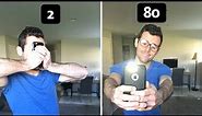 How different ages take a selfie.
