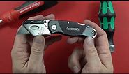 Husky Utility Folding knife tool Review