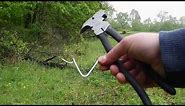 how to use t post clips for building a barbed wire fence