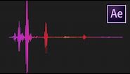 Audio Waveform Visualization Effect After Effects