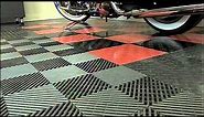 RaceDeck Garage Floors & HomeTime TV Show - Harley Davidson Special - Garage Floor Installation
