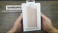 Samsung Wireless Battery Pack 10000mAh - Unboxing