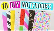 10 Easy DIY Notebooks For Back to school! | Easy DIY School Supplies! | Ellen Kelley