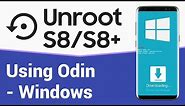 Flash Stock Firmware using Odin (Windows) - S8/S8+ [Walkthrough]