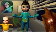 Baby in Yellow has a Sister? Baby Girl in Yellow House 3D - Full Gameplay